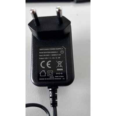 5V 1.2A Netzteil DC Hohlstecker EU Stecker Adapter GKYP Universal #NEU
