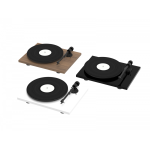 Plattenspieler Weiss, Pro-Ject T1 Evo BT, aptX HD OM10 Glasplattenteller, NEU
