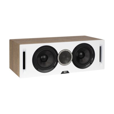 ELAC Weiss/Holz, Heimkino Centerlautsprecher, Debut...