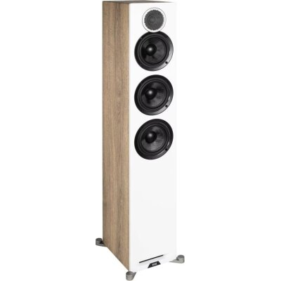 ELAC Standlautsprecher Debut Reference DFR52, 1 Paar, 3-Wege, Weiss-Holz  ,NEU
