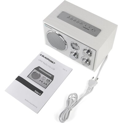 Radio weiß, UKW/MW, USB, SD & AUX,...