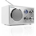 Radio weiß, UKW/MW, USB, SD & AUX, Holzgehäuse, Blaupunkt RXN 19 , ELEKTRONIKFEHLER