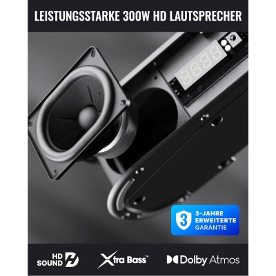 Dolby Atmos Soundbar für TV Geräte,Majority Bowfell Halo ATMOS Dolby,HDMI,GEPRÜFT