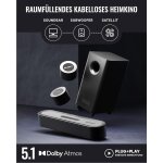Dolby Atmos Soundbar für TV Geräte,Majority Bowfell Halo ATMOS Dolby,HDMI,GEPRÜFT