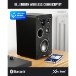 Aktiv Lautsprecher Bluetooth HDMI Phono, Paar Majority D100X Schwarz, WIE NEU