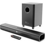 Soundbar Subwoofer 2.1 HDMI ARC Bluetooth USB, Majority NAGA 60 Plus, GEPRÜFT