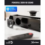 Soundbar Subwoofer 2.1 HDMI ARC Bluetooth USB, Majority NAGA 60 Plus, GEPRÜFT