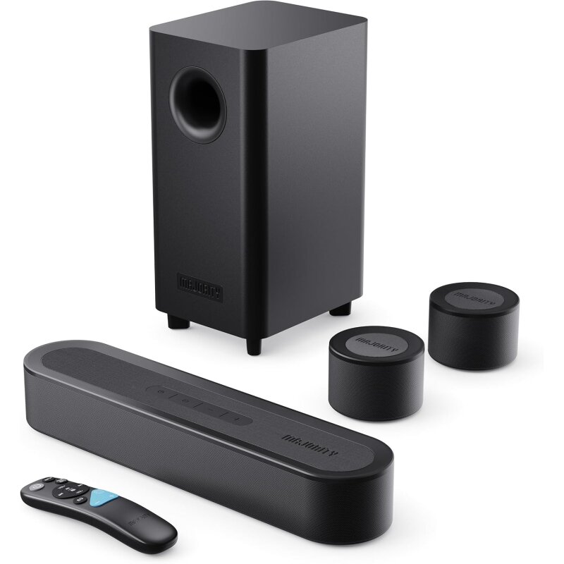 Soundbar Subwoofer 5.1 Surround HDMI ARC Bluetooth – Bowfell Halo Dolby,GEPRÜFT