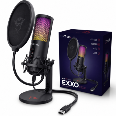 USB Streaming Mikrofon RGB Studio Podcast Gaming –...
