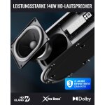 Soundbar für TV, Subwoofer, BT,HDMI ARC, Majority Bowfell Axis Dolby,GEPRÜFT GUT
