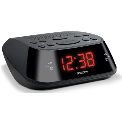 FM Radiowecker Dual Alarm Sleep Snooze LED Metronic...