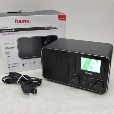 Internetradio DAB+ Bluetooth WLAN Farbdisplay Hama...