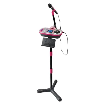 Karaoke DJ-Pult, Mikrofon, Licht, Aufnahme, VTech Kidi...