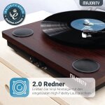 Bluetooth USB Turntable Plattenspieler Majority Moto TOT DEFEKT Bastler