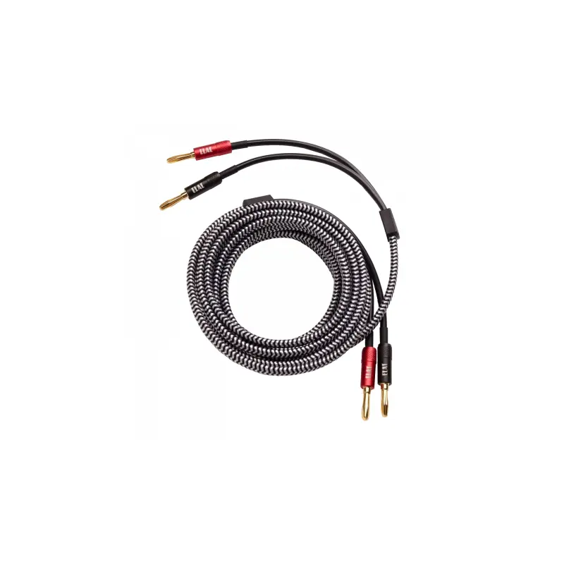 Lautsprecherkabel High-End OFC 4mm² vergoldet, 2x3m ELAC R-SPW10FT WIE NEU