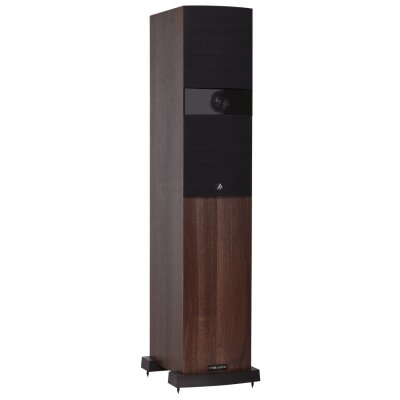 Standlautsprecher, 1 Paar, 2-Wege, 150W 91dB 32Hz, Walnuss, Fyne Audio F303, NEU