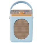 Retro Küchenradio DAB, hellblau, Wecker, Majority Little Shelford, GEPRÜFT - GUT
