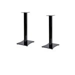 Premium Lautsprecherständer ELAC LS60, 1 Paar, Metall, Kabelkanal, Schwarz, NEU