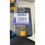 Halogen Scheinwerferlampen, H1 12V 55W P14,5s, 2er Set TESLA BLUE, NEU