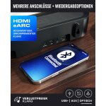 Soundbar Atmos+Wireless Subwoofer 2.1, Majority Bowfell Axis Atmos,GEPRÜFT - GUT