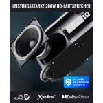Soundbar Atmos+Wireless Subwoofer 2.1, Majority Bowfell Axis Atmos,GEPRÜFT - GUT