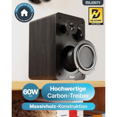 Internetradio Stereoanlage mit CD, DAB, Majority Homerton HIFI, GEPRÜFT -  GUT