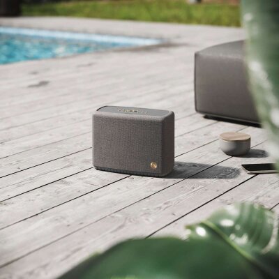 Multiroom Lautsprecher Audio Pro A15 W, 40W, AirPlay 2, IPX2, Dunkelgrau, NEU