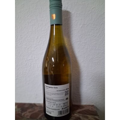 Weißwein, 6x0,75l, Jechtinger Souvignier Gris, trocken, 13,5% Alc, PIWI Baden