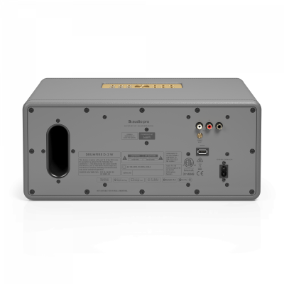 Multiroom, WLAN, Audio Pro D-2 W Grau, AirPlay 2 Google...