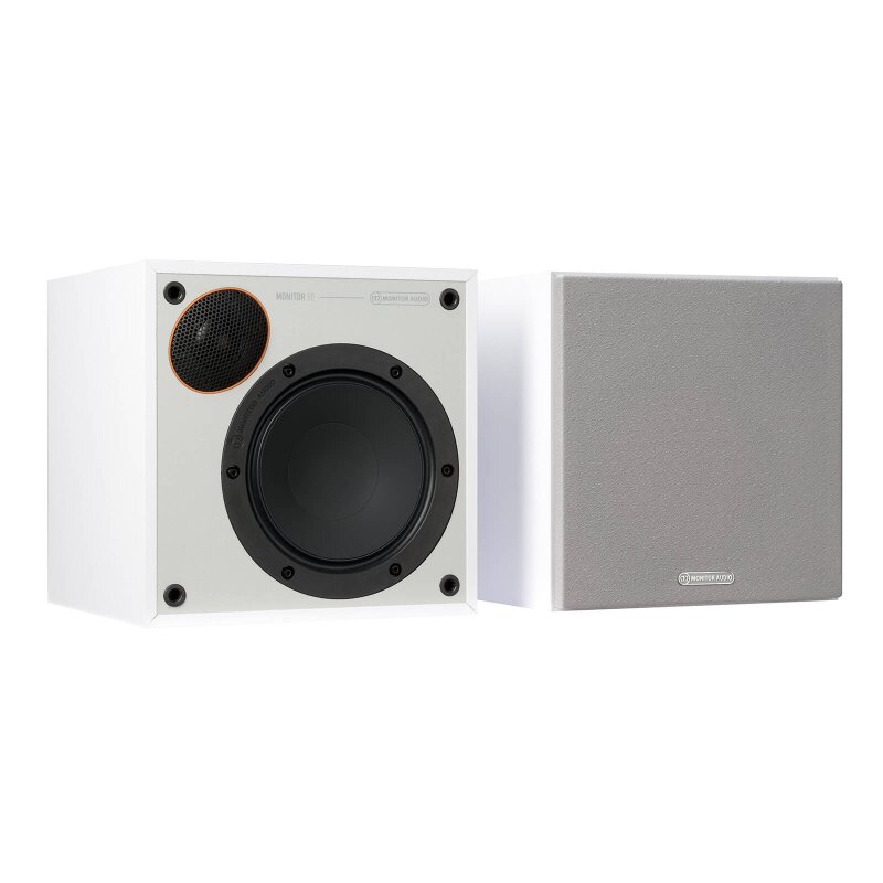 Regallautsprecher Monitor Audio, Monitor 50, Paar, 2-Wege, Weiß, 70W, NEU