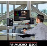 Aktive Studio Monitore M-AUDIO BX4, Multimedia Lautsprecher, GEPRÜFT - WIE NEU