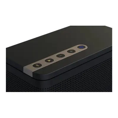 Bluetooth Lautsprecher, Aluminium, Akku, ELAC NAVA100 Schwarz, GEPRÜFT - WIE NEU