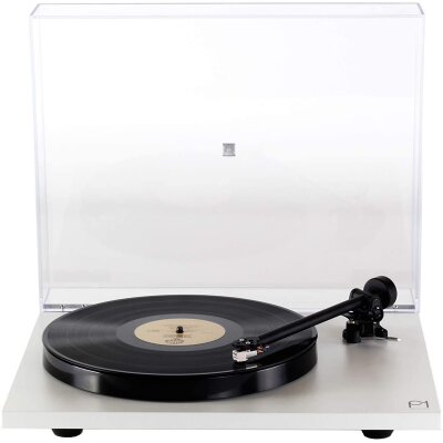 Plattenspieler Weiß,Rega Planar 1, RB110, Carbon...