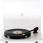 Plattenspieler Rega Planar 1 PLUS Weiß RB110 inkl.MM Phono-Vorverstärker WIE NEU