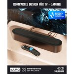 2.1 Soundbar Bluetooth HDMI ARC, Subwoofer, Majority Bowfell Axis Dolby, WIE NEU