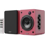 Lautsprecher Aktiv 1 Paar klein BT HDMI, PC Majority D50X Pink,GEPRÜFT - WIE NEU
