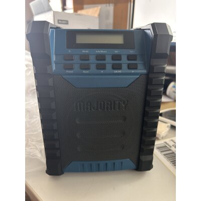 Baustellenradio, Powerbank, DAB+,robust,BT, Majority Landbeach, MANGEL