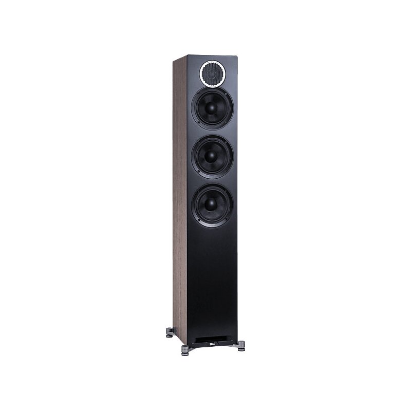 ELAC Standlautsprecher Debut Reference DFR52, 1 Stück, Schwarz-Holz, 3-Wege ,NEU