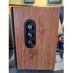 Aktiv Regallautsprecher, Paar,Braun, BT,HDMI, MAJORITY D100,GEPRÜFT - Akzeptabel