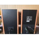 Aktiv Regallautsprecher, Paar,Braun, BT,HDMI, MAJORITY D100,GEPRÜFT - Akzeptabel