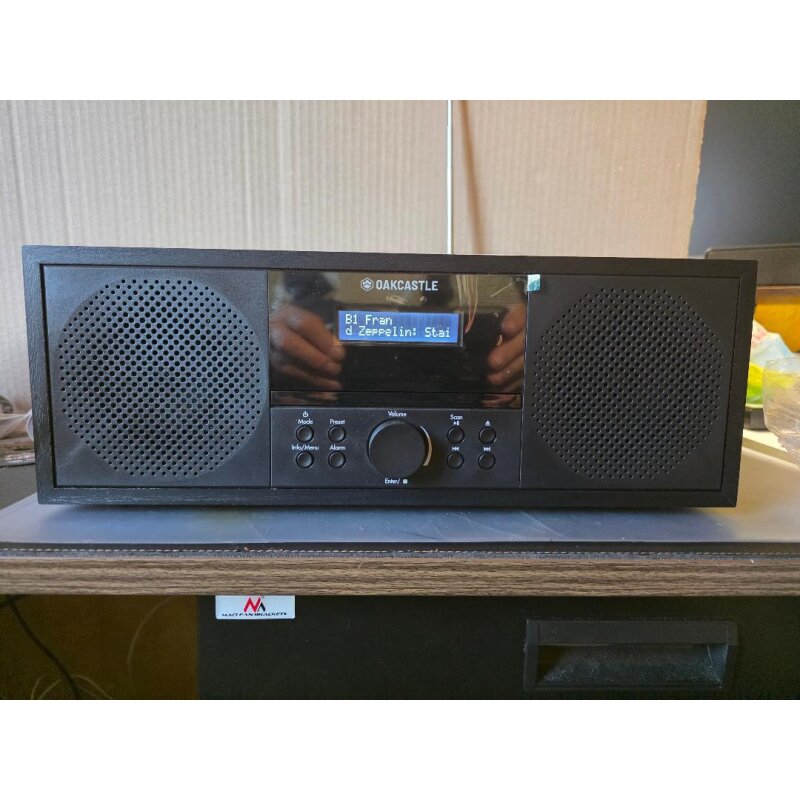 CD Radio, DAB+ FM, USB, BT, Fernbedienung,OAKCASTLE DAB500, GEPRÜFT - AKZEPTABEL