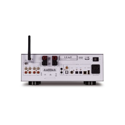 Vollverstärker DAC Phono Bluetooth 2x65W, LEAK Stereo 130 Silber,GEPRÜFT WIE NEU