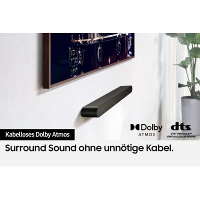Samsung HW-S66GD 5.0 Soundbar 200W Dolby Atmos Bluetooth, GEPRÜFT – MANGEL