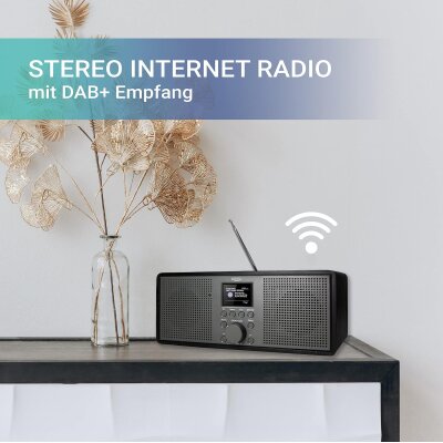 Internetradio WLAN XORO DAB 700 IR, Spotify Bluetooth 2x10W GEPRÜFT NEUTRAL