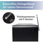 Internetradio WLAN XORO DAB 700 IR, Spotify Bluetooth 2x10W GEPRÜFT NEUTRAL